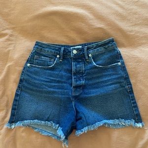 Good American Blue Jean Shorts